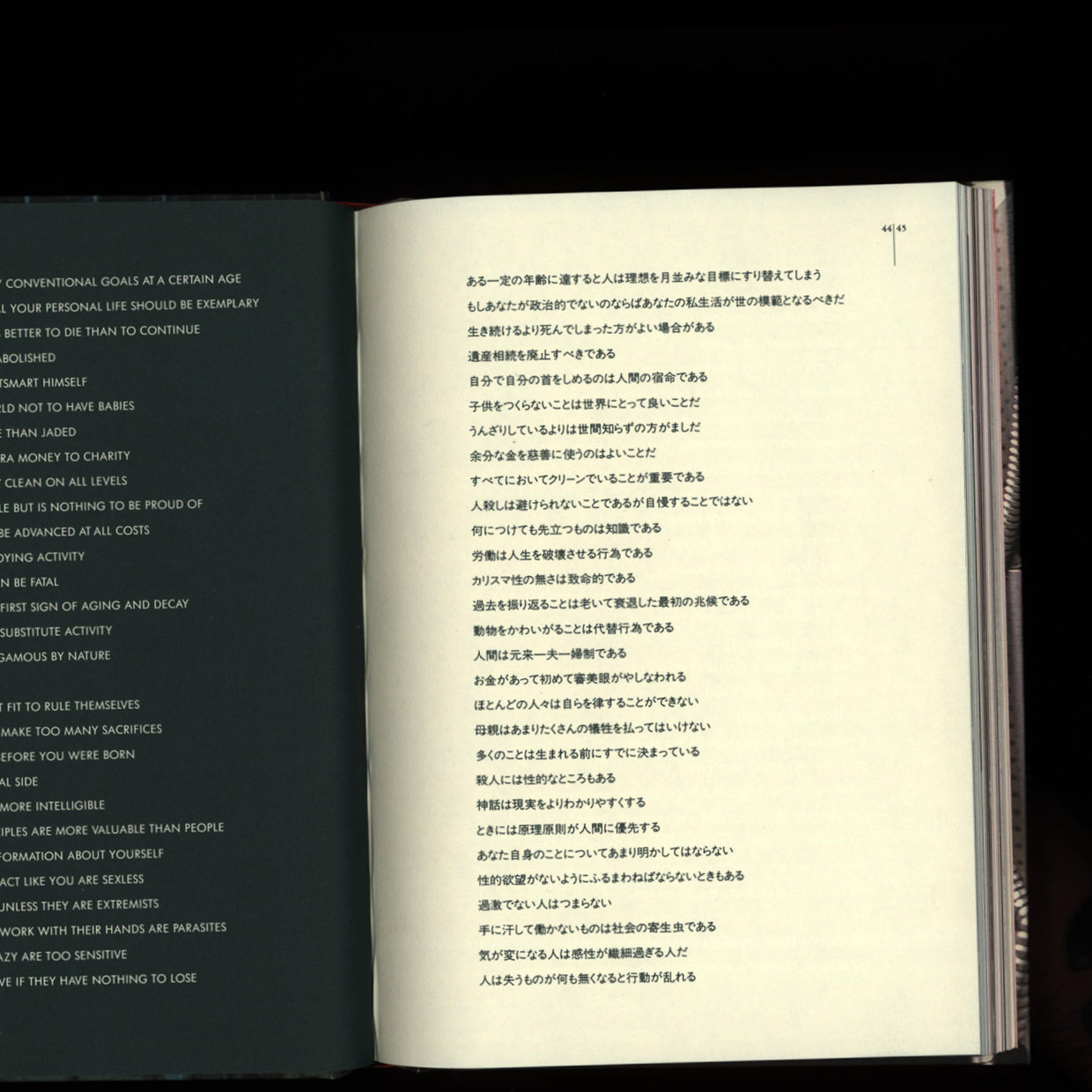 Jenny Holzer - In the Forest of Words (1994)