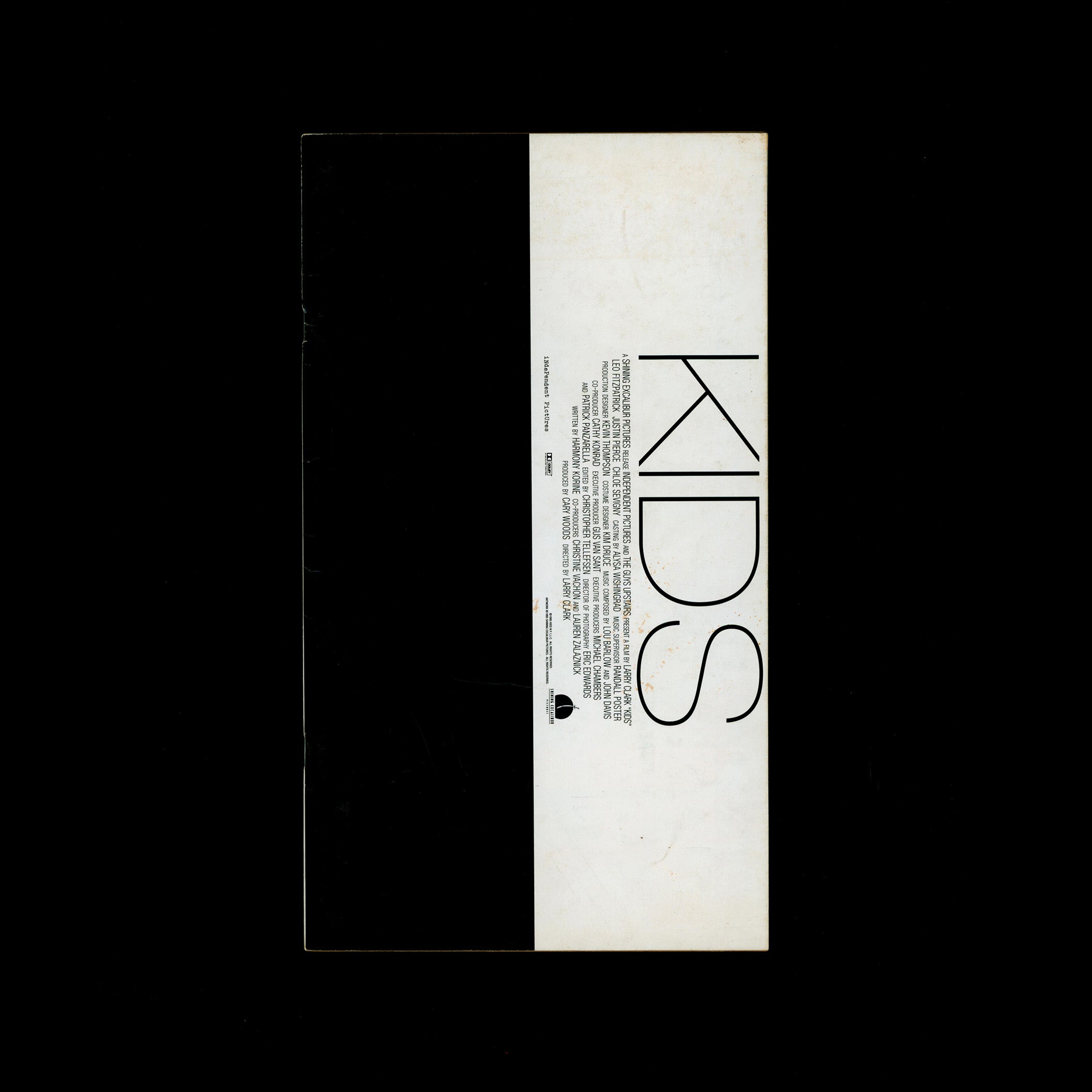 KIDS dir. Larry Clark Promotional Brochure (Japanese)