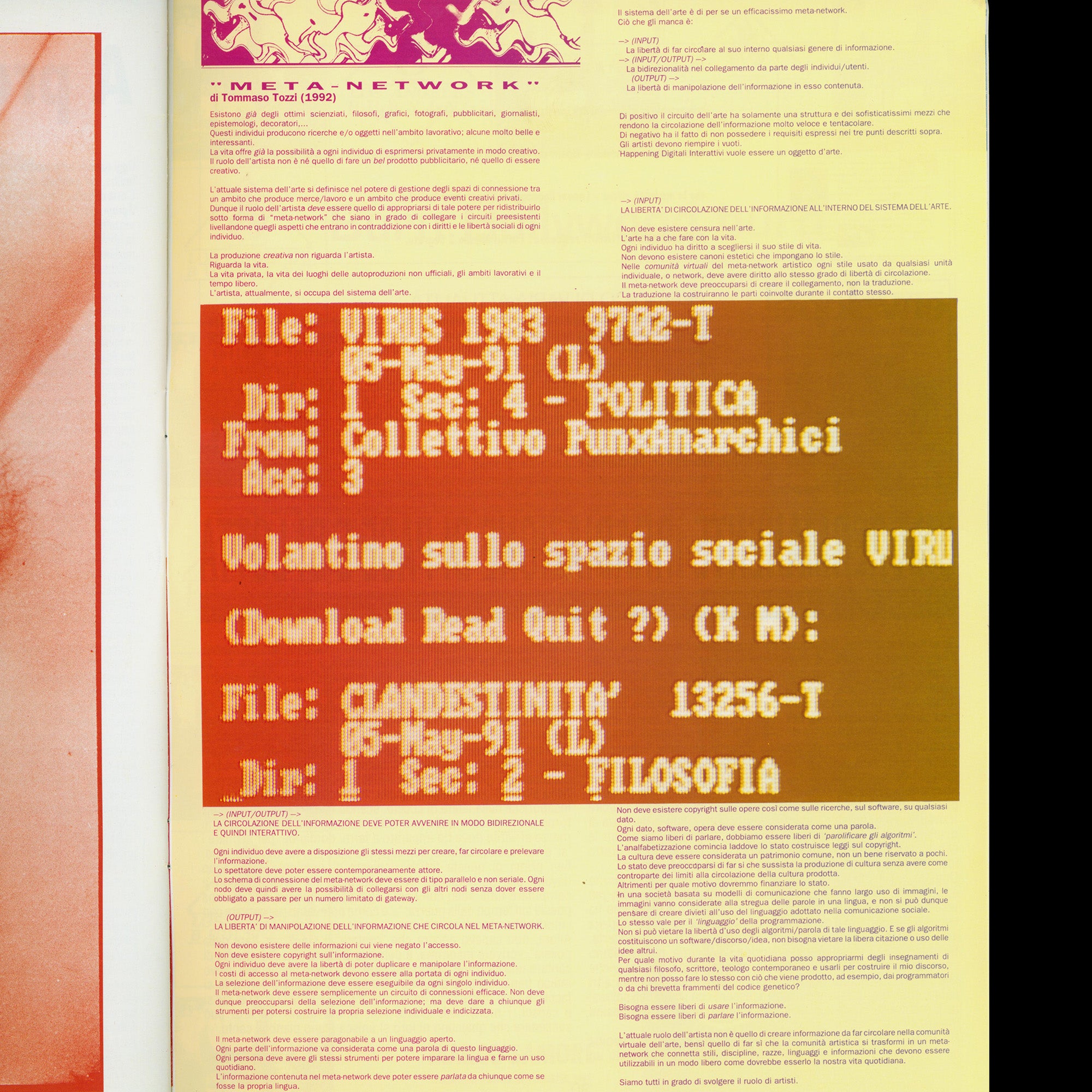 Virus no. 0 (1993)
