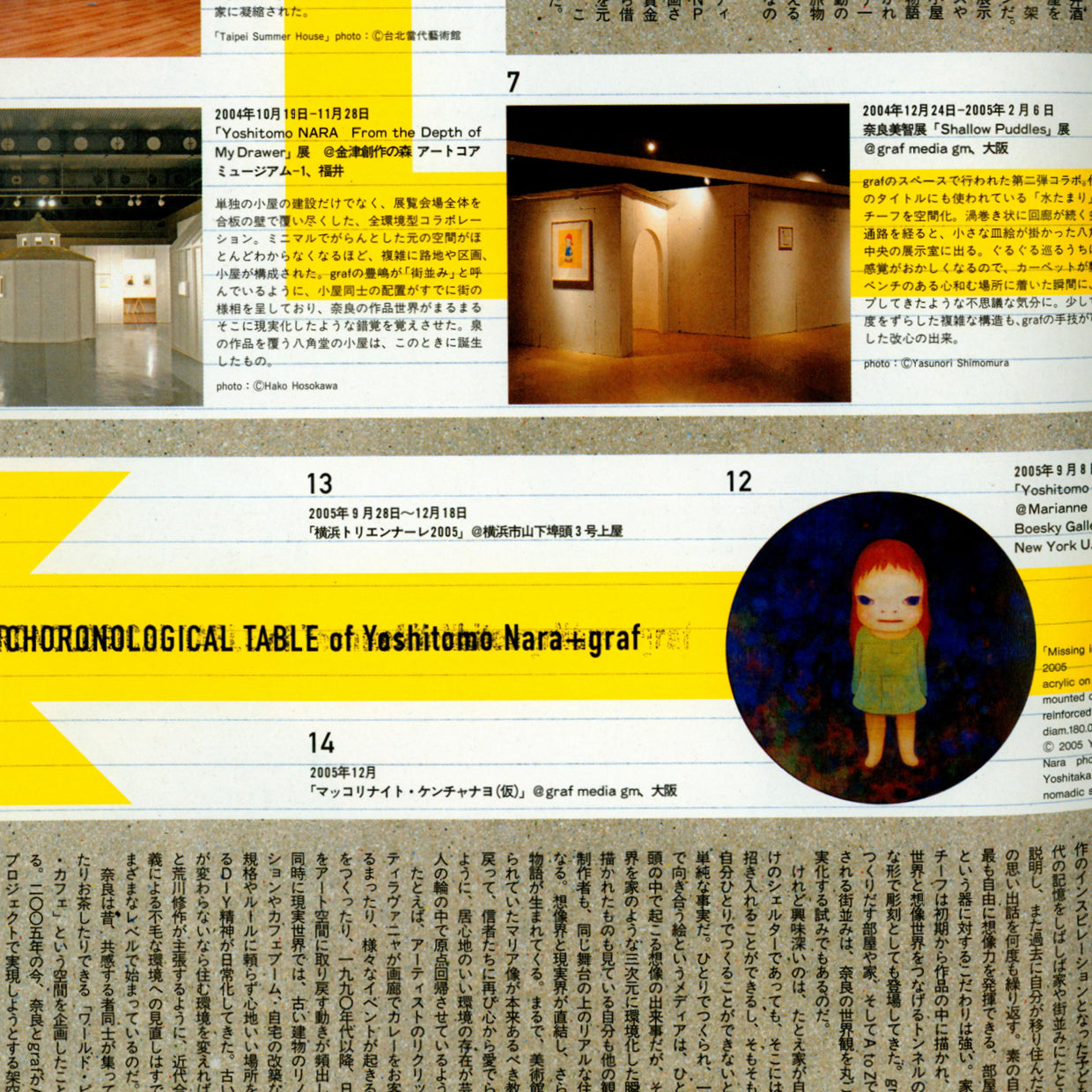 STUDIO VOICE Magazine Vol. 358 - Yoshitomo Nara + graf (2005)
